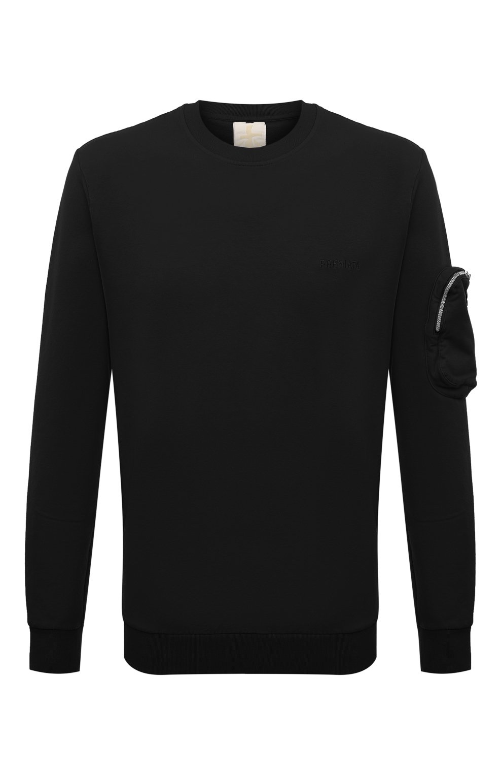 Хлопковый свитшот Premiata PR154, цвет чёрный, размер 50