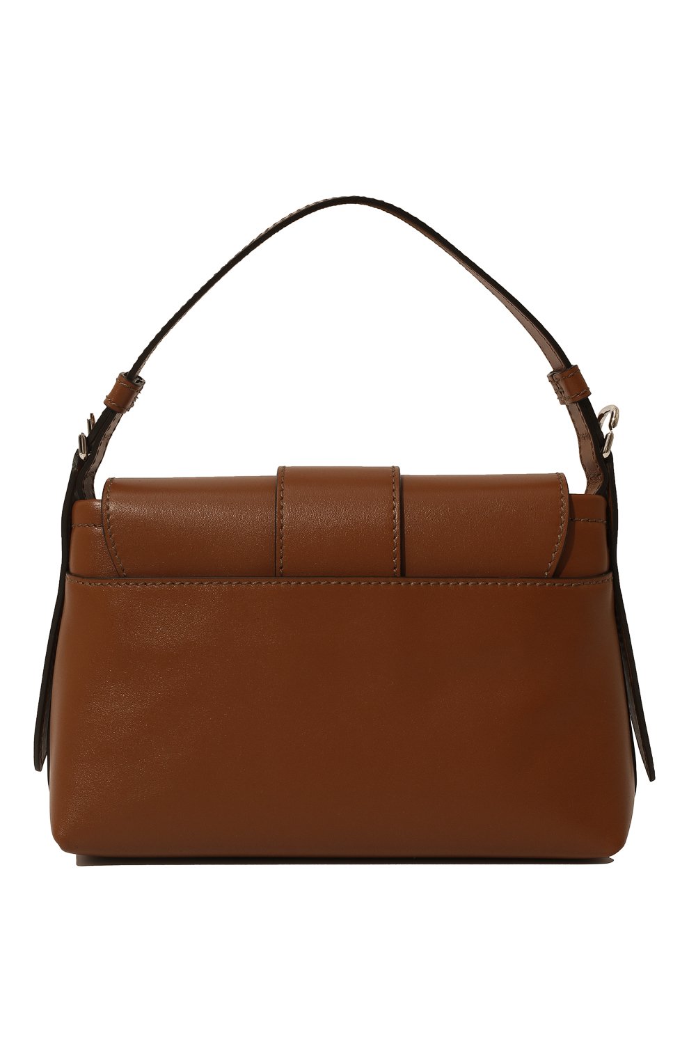 Женская сумка furla charlie small FURLA коричневого цвета, арт. WB00550/AX0733 | Фото 6 (Сумки-технические: Сумки top-handle; Материал: Натуральная кожа; Ремень/цепочка: На ремешке; Размер: small)