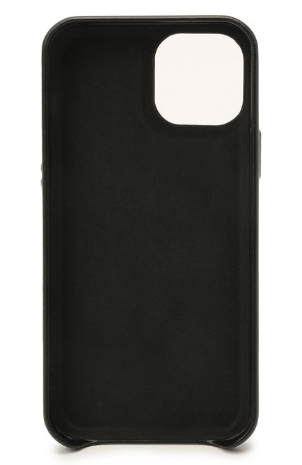 Чехол для iphone 12/12 pro VETEMENTS черного цвета, арт. UE51SA360B 2471/W/BLACK NEXT PR0 | Фото 2 (Материал: Пластик)