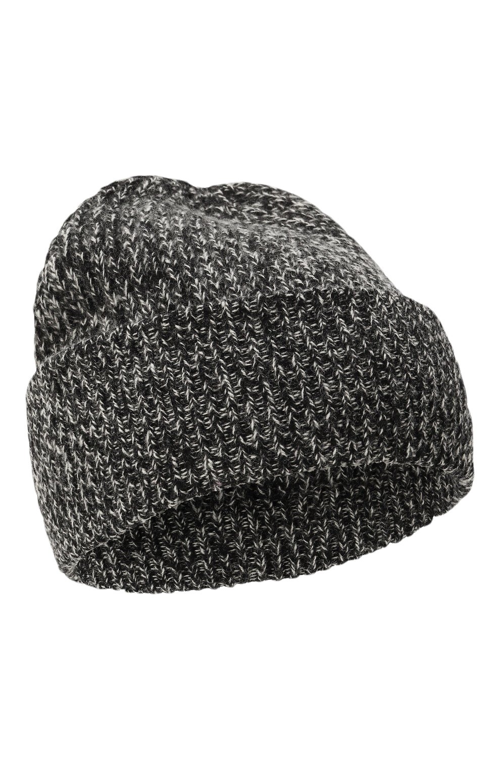 Женская шерстяная шапка GANNI черного цвета, арт. A4938 | Фото 1 (Материал: Текстиль, Шерсть; Материал сплава: Проставлено; Нос: Не проставлено)