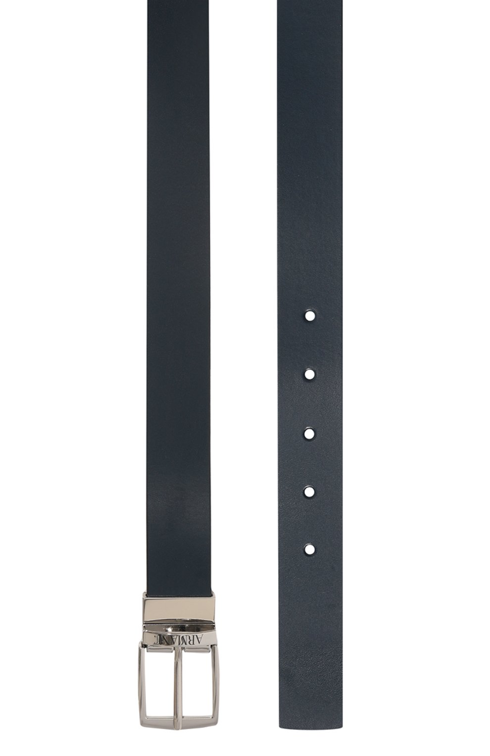 Детский ремень EMPORIO ARMANI темно-синего цвета, арт. 401520/3R560 | Фото 2 (Региональные ограничения белый список (Axapta Mercury): Не проставлено; Материал сплава: Проставлено; Нос: Не проставлено; Материал: Пластик)