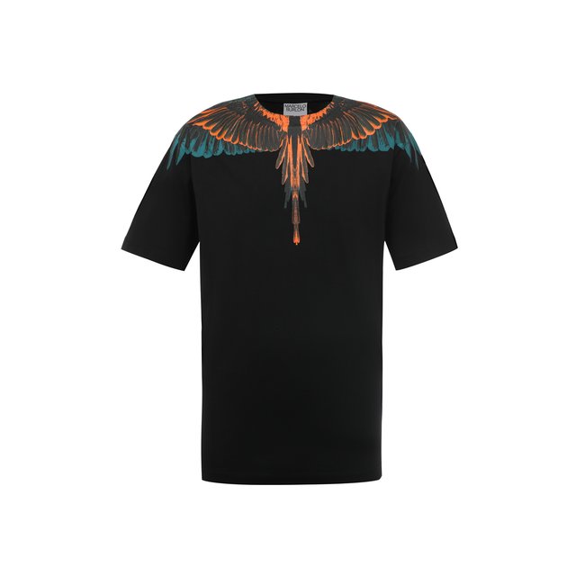 Хлопковая футболка Marcelo Burlon CMAA018F22JER0011020