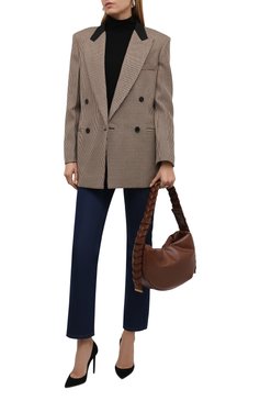 Женская сумка mackintosh small STELLA MCCARTNEY коричневого цвета, арт. 700271/W8872 | Фото 3 (Сумки-технические: Сумки top-handle; Материал: Текстиль, Экокожа; Размер: small)