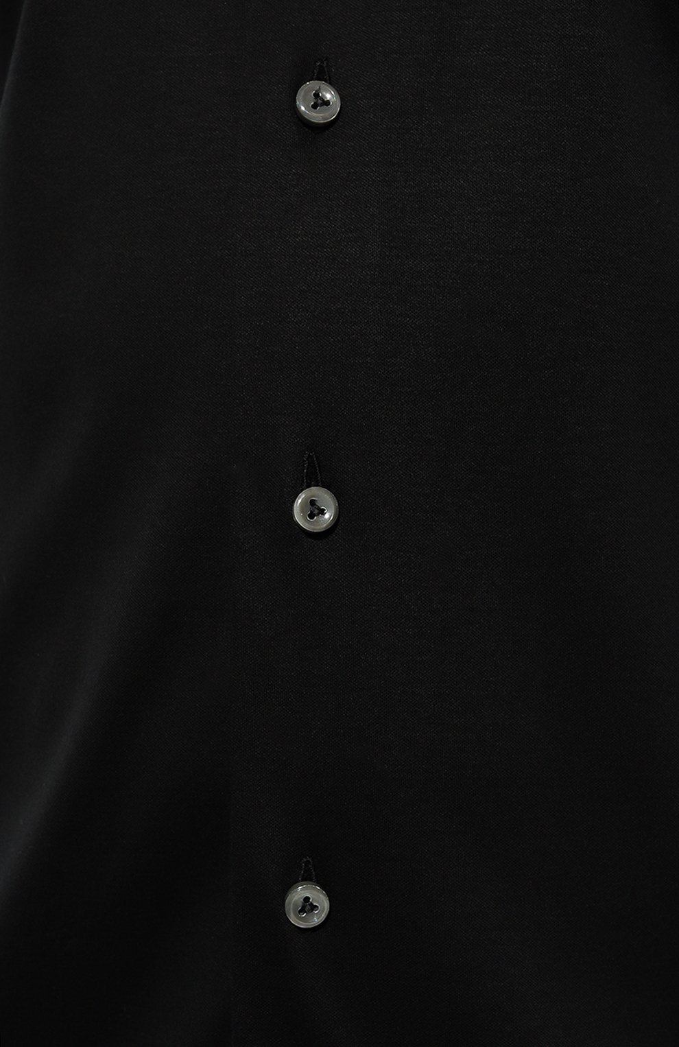 Мужская хлопковая руба шка VAN LAACK черного цвета, арт. PER-L/180031/3XL | Фото 5 (Манжеты: На пуговицах; Рукава: Длинные; Принт: Без принта; Воротник: Акула; Случай: Повседневный; Длина (для топов): Удлиненные; Материал сплава: Проставлено; Материал внешний: Хлопок; Драгоценные камни: Проставлено; Стили: Кэжуэл)