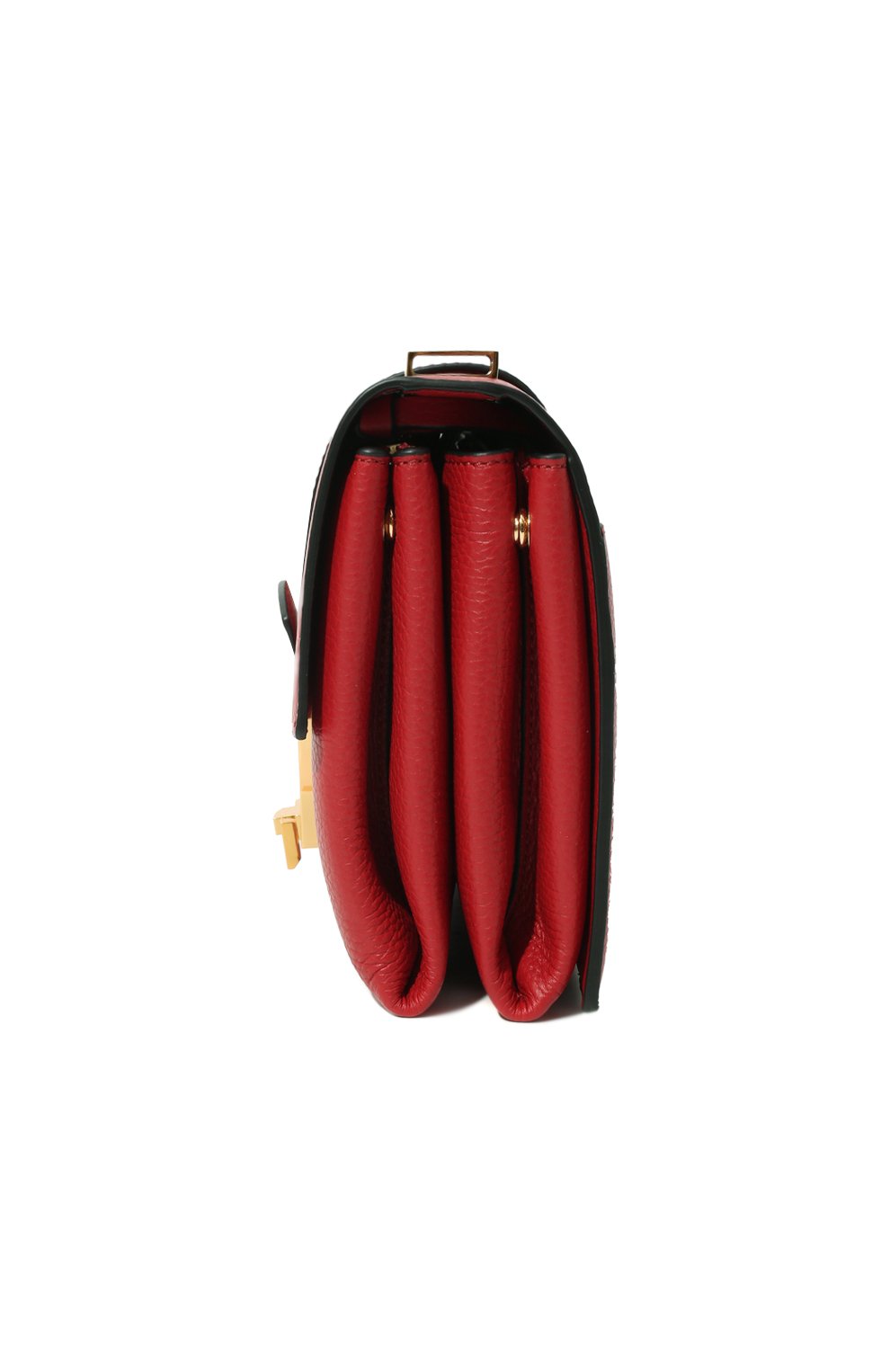 Женская сумка arlettis COCCINELLE красного цвета, арт. E1 MD5 12 07 01 | Фото 4 (Сумки-технические: Сумки через плечо; Материал: Натуральная кожа; Ремень/цепочка: На ремешке; Размер: small)