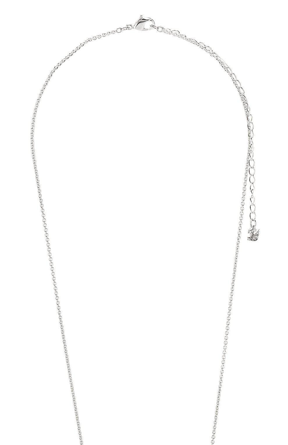 Женская кулон flower SWAROVSKI серебряного цвета, арт. 5520492 | Фото 3 (Материал: Металл)