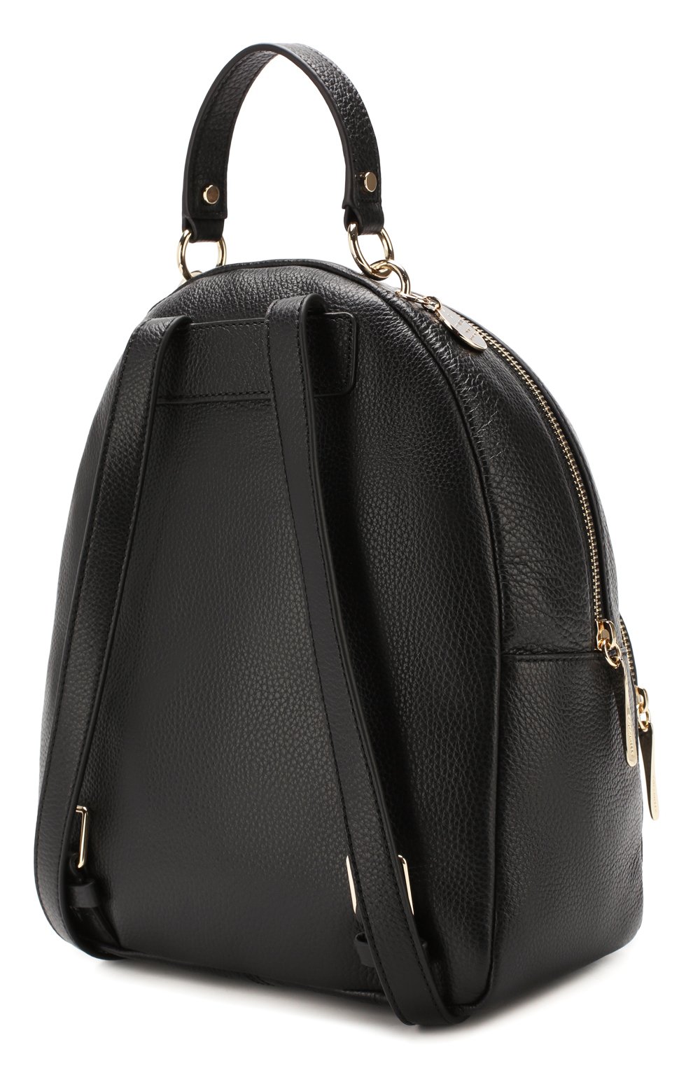 Женский рюкзак alpha COCCINELLE черного цвета, арт. E1 ES5 14 01 01 | Фото 3 (Размер: medium; Материал: Натуральная кожа; Стили: Кэжуэл)