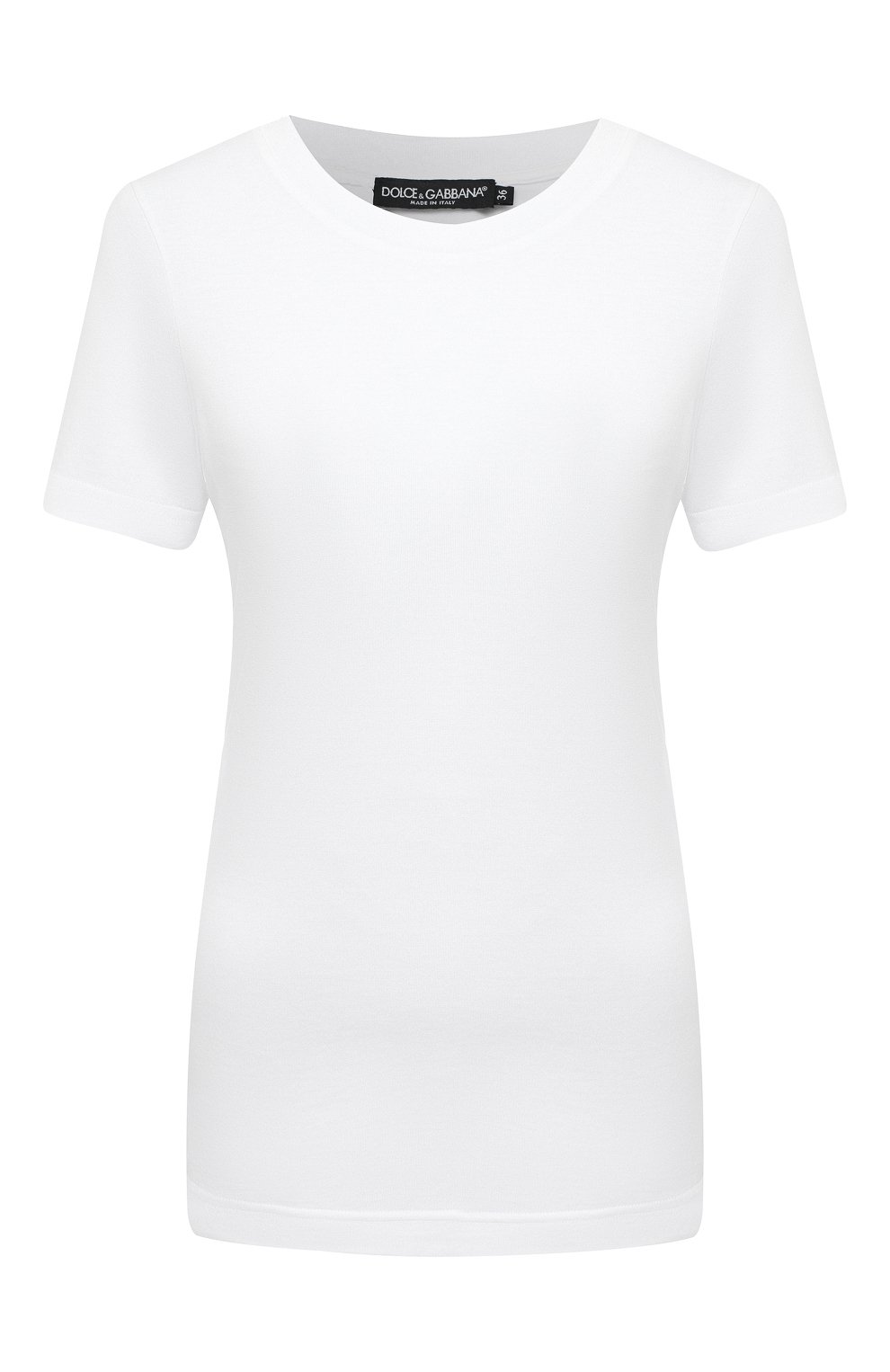 Хлопковая футболка Dolce & Gabbana F8M68T/G7XQS