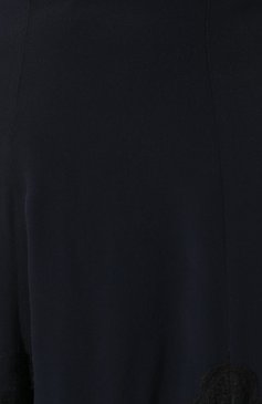 Женская юбка из смеси вискозы и шелка SEE BY CHLOÉ синего цвета, арт. CHS20SJU03014 | Фото 5 (Материал внешний: Шелк, Вискоза; Женское Кросс-КТ: Юбка-одежда; Длина Ж (юбки, платья, шорты): Миди; Материал подклада: Вискоза; Статус проверки: Проверена категория)