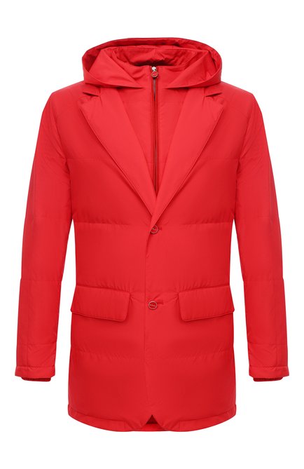 Мужская куртка KITON красного цвета по цене 299500 руб., арт. UW0859MV07T61 | Фото 1