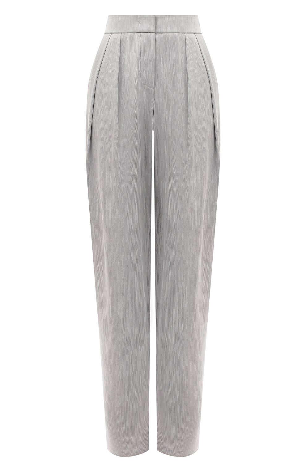 Шелковые брюки Giorgio Armani Серый 0SHPP0CR/T01Q6 5499016
