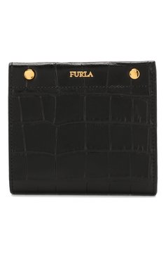 Женские кожаное портмоне lady m FURLA черного цвета, арт. PBV2/KO0 | Фото 1 (Материал: Натуральная кожа; Кросс-КТ: другое; Статус проверки: Проверена категория)