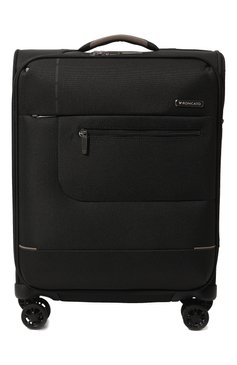 Мужской текстильный дорожный чемодан sidetrack small RONCATO черного цвета, арт. 41528301 | Фото 1 (Материал: Текстиль; Размер: large; Ограничения доставки: oversized)