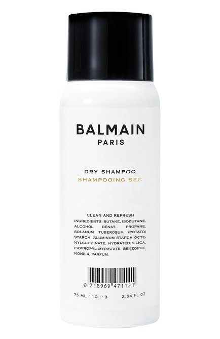 Сухой шампунь для волос (75ml) BALMAIN HAIR COUTURE бесцветного цвета, арт. 8718969471121 | Фото 1 (Ограничения доставки: flammable)