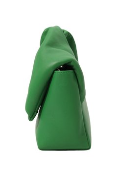 Женская сумка twister medium JW ANDERSON зелено го цвета, арт. HB0442-LA0088 | Фото 4 (Сумки-технические: Сумки top-handle; Размер: medium; Материал: Натуральная кожа; Материал сплава: Проставлено; Драгоценные камни: Проставлено)