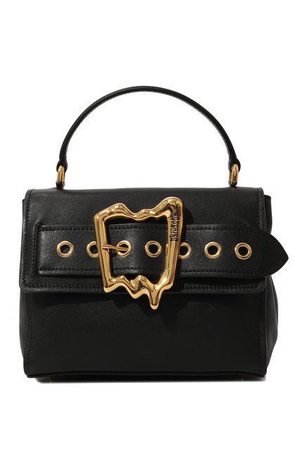 Женская сумка morphed buckle MOSCHINO черного цвета по цене 137000 руб., арт. A7546/8019 | Фото 1