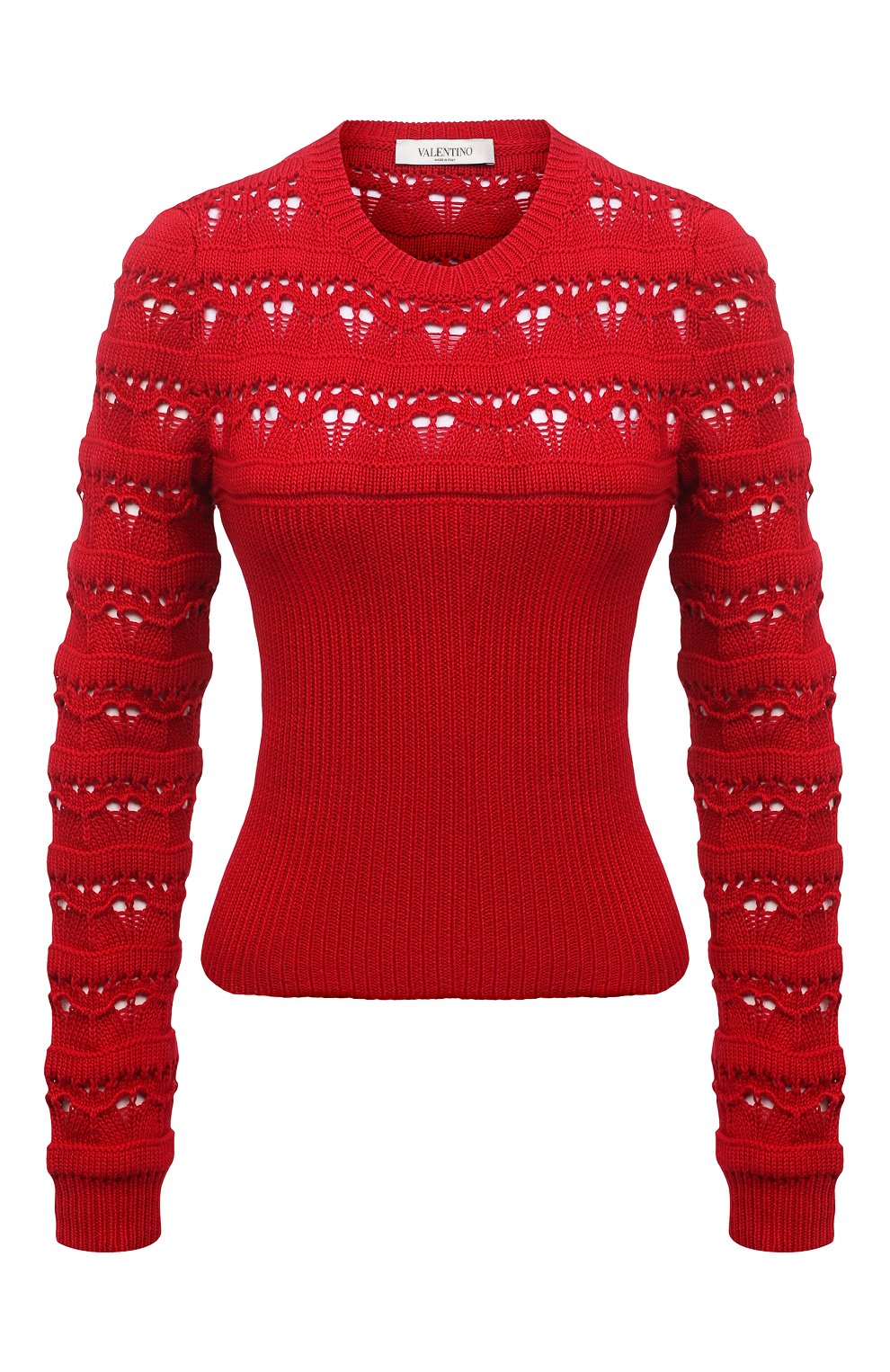 фото Хлопковый свитер valentino