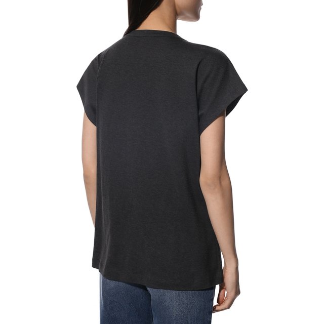 фото Хлопковая футболка brunello cucinelli