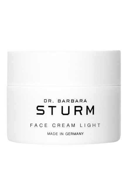Крем для лица с легкой текстурой face cream light (50ml) DR. BARBARA STURM бесцветного цвета, арт. 4015165337706 | Фото 1 (Статус проверки: Проверена категория; Тип продукта: Кремы; Назначение: Для лица)