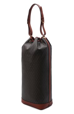 Женская сумка le monogramme SAINT LAURENT коричневого цвета, арт. 670718/2UY2W | Фото 4 (Сумки-технические: Сумки через плечо; Материал: Экокожа; Размер: large)
