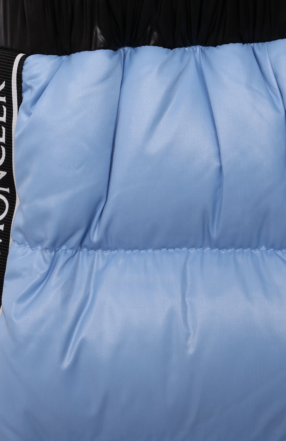 Детского комплект из комбинезона и куртки MONCLER голубого цвета, арт. G2-951-1F515-20-68950/9-12M | Фото 6 (Кросс-КТ НВ: Верхняя одежда-одежда, Утепленные)