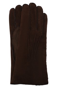 Мужские замшевые перчатки LORO PIANA коричневого цвета, арт. FAL4819 | Фото 1 (Материал: Замша, Натуральная кожа; Региональные ограничения белый список (Axapta Mercury): RU; Кросс-КТ: Пуховик; Мужское Кросс-КТ: Кожа и замша)