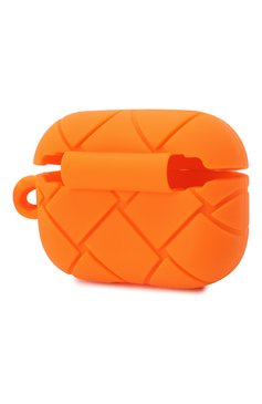 Чехол для airpods pro BOTTEGA VENETA оранжевого цвета, арт. 691715/V0EY0 | Фото 2 (М�атериал: Пластик)