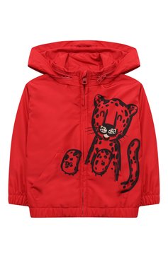 Детского ветровка DOLCE & GABBANA красного цвета, арт. L1JB3Y/G7B3H | Фото 1 (Кросс-КТ НВ: Ветровка)