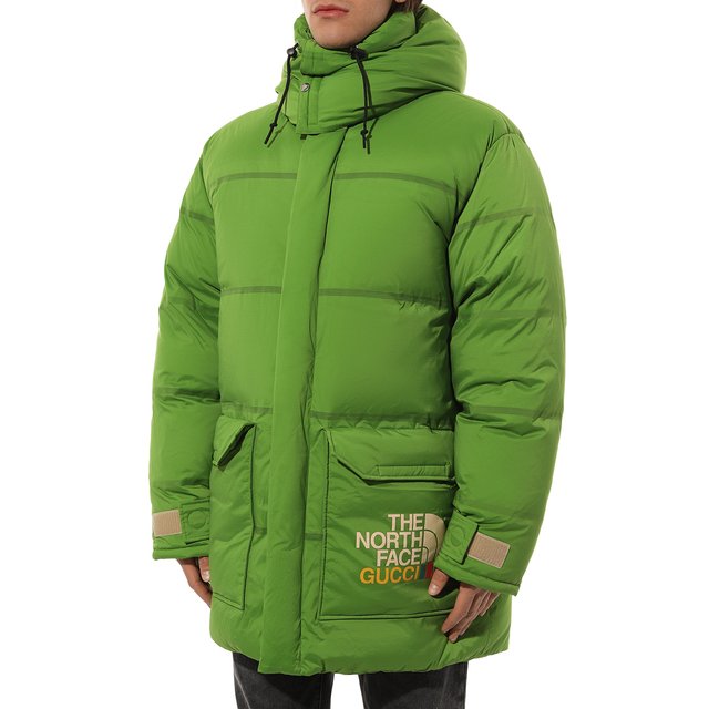 фото Пуховик the north face x gucci gucci