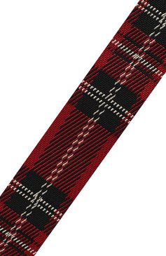 Женские ремень для сумки tartan webbing MARC JACOBS (THE) красного цвета, арт. M0015670 | Фото 3 (Кросс-КТ: ремень-сумка; Материал: Текстиль)