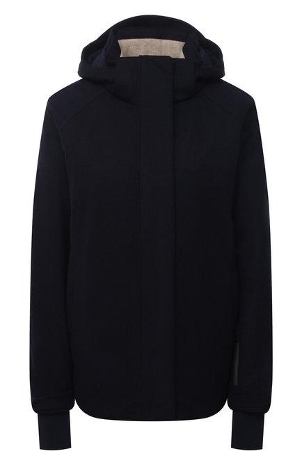 Женская утепленная куртка LORO PIANA темно-синего цвета по цене 575500 руб., арт. FAL0204 | Фото 1