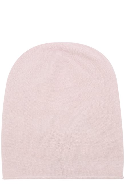 Женская кашемировая шапка бини GIORGIO ARMANI светло-розового цвета, арт. 797362/8A502 | Фото 2 (Статус проверки: Проверено, Проверена категория; Материал: Шерсть, Кашемир, Текстиль)