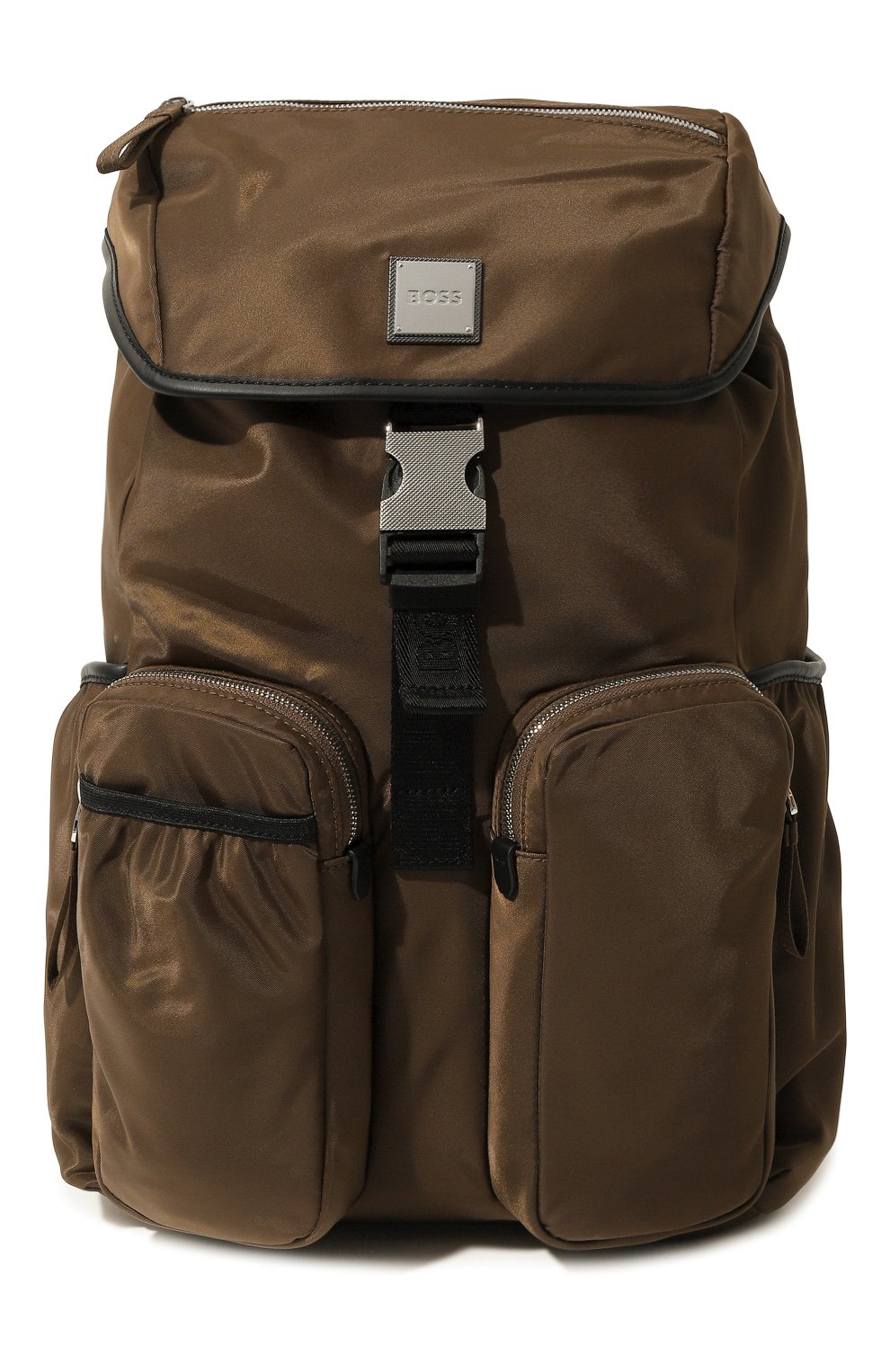Текстильный рюкзак BOSS 50498692, цвет хаки, размер NS