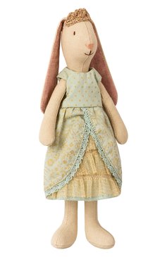 Детского игрушка заяц принцесса MAILEG бежевого цвета, арт. 16-8121-01 | Фото 1 (Игрушки: Фигурки)