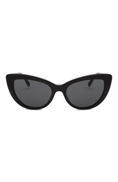 Женские солнцезащитные очки VERSACE черного цвета, арт. 4388-GB1/87 | Фото 3 (Тип очков: С/з; Оптика Гендер: оптика-женское; Очки форма: Cat-eye)