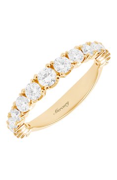 Женские кольцо MERCURY бесцветного цвета, арт. MR12881/RG/17RD | Фото 1 (Драгоценные камни: Бриллианты; Материал сплава: Розовое золото)