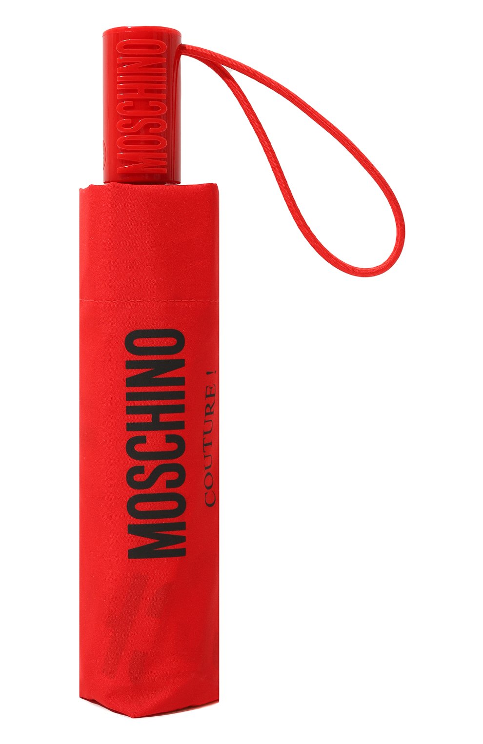 Женский складной зонт MOSCHINO красного цвета, арт. 8870-0PENCL0SEC | Фото 4 (Материал: Текстиль, Синтетический материал, Металл)