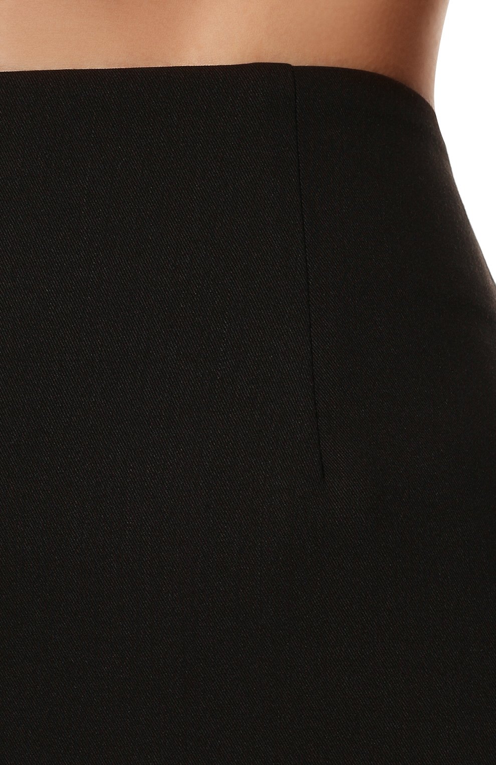 Женская шерстяная юбка AGREEG коричневого цвета, арт. 08150434 | Фото 5 (Материал внешний: Шерсть; Женское Кросс-КТ: Юбка-одежда; Материал сплава: Проставлено; Стили: Классический; Длина Ж (юбки, платья, шорты): Миди; Драгоценные камни: Проставлено)