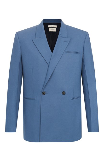 Мужской кашемировый пиджак BOTTEGA VENETA синего цвета по цене 424000 руб., арт. 600703/VKH90 | Фото 1