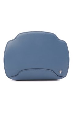 Женская сумка sesia LORO PIANA голубого цвета, арт. FAL6767 | Фото 1 (Сумки-технические: Сумки через плечо; Материал: Натуральная кожа; Размер: mini; Ремень/цепочка: На ремешке)