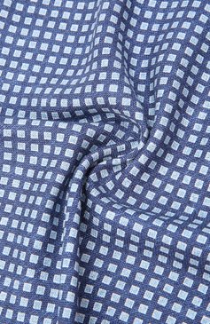 Мужской шелковый платок BRUNELLO CUCINELLI синего цвета, ар т. MW8830091 | Фото 2 (Материал: Текстиль, Шелк)