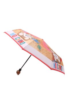 Женский складной зонт MOSCHINO разноцветного цвета, арт. 8415-0PENCL0SEA | Фото 2 (Материал: Текстиль, Синтетический материал, Металл)
