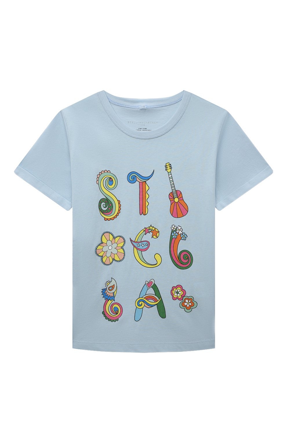 Хлопковая футболка Stella McCartney TS8A31