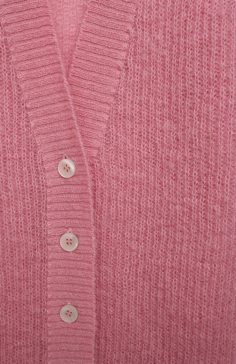 Детский кардиган IL GUFO розового цвета, арт. A21GF371EM431/2A-4A | Фото 3 (Материал внешний: Шерсть, Синтетический материал; Рукава: Длинные; Девочки Кросс-КТ: Кардиган-одежда; Ростовка одежда: 36 мес | 98 см)