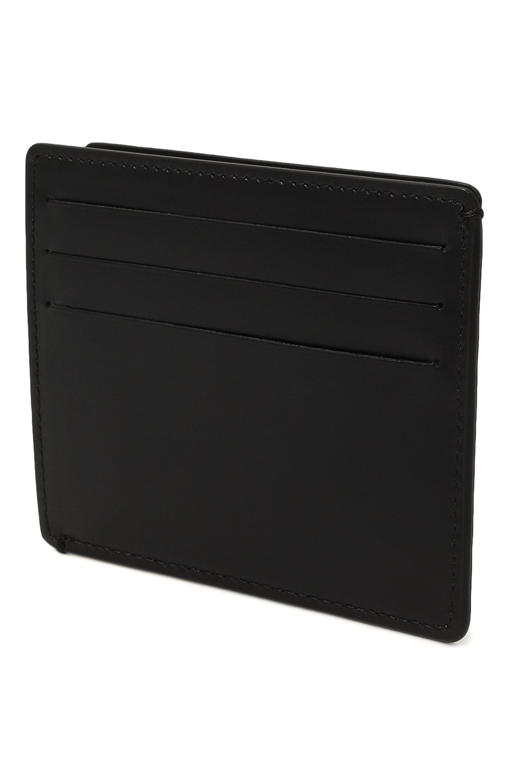 Мужской кожаный футляр для кредитных карт MAISON MARGIELA черного цвета, арт. SA2VX0003/P4745 | Фото 2 (Материал: Натуральная кожа; Материал сплава: Проставлено; Нос: Не проставлено)