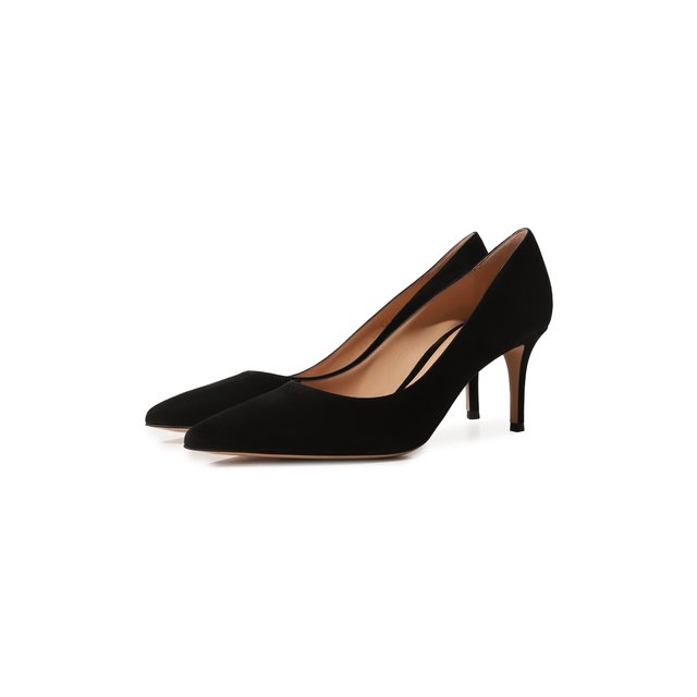 Замшевые туфли Gianvito 70 Gianvito Rossi G26770.70RIC.CAMNER0