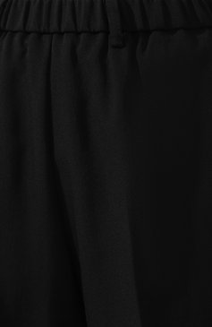 Женские брюки со стрелками FORTE_FORTE синего цвета, арт. 6728 | Фото 5 (Материал внешний: Шерсть, Синтетический материал; Длина (брюки, джинсы): Стандартные; Женское Кросс-КТ: Брюки-одежда; Силуэт Ж (брюки и джинсы): Прямые; Случай: Формальный; Статус проверки: Проверена категория)