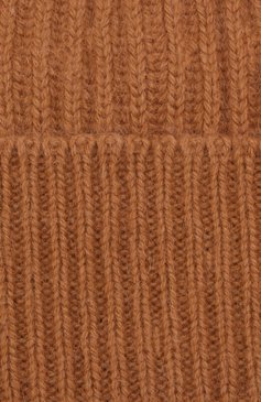 Мужская шерстяная шапка MAISON MARGIELA коричневого цвета, арт. S50TC0053/S17849 | Фото 3 (Материал: Текстиль, Шерсть; Кросс-КТ: Трикотаж)
