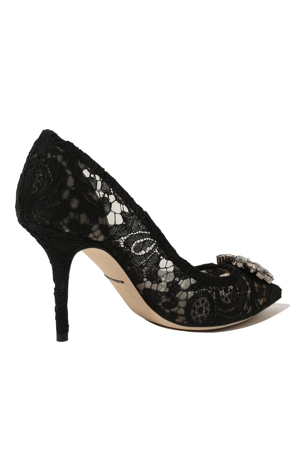 Женские текстильные туфли rainbow lace DOLCE & GABBANA черного цвета, арт. CD0101/AL198 | Фото 5 (Материал внешний: Текстиль; Каблук высота: Высокий; Материал внутренний: Натуральная кожа, Текстиль; Региональные ограничения белый список (Axapta Mercury): RU; Каблук тип: Шпилька; Статус проверки: Проверено, Проверена категория; Подошва: Плоская; Длина стельки: 19,1, 22,8, 23,4, 24,1, 24,8, 25,4, 26,1, 26,8; высота каблука: 9,5; ширина носка стельки: 7,3, 7,5; толщина подошвы: 0,5)