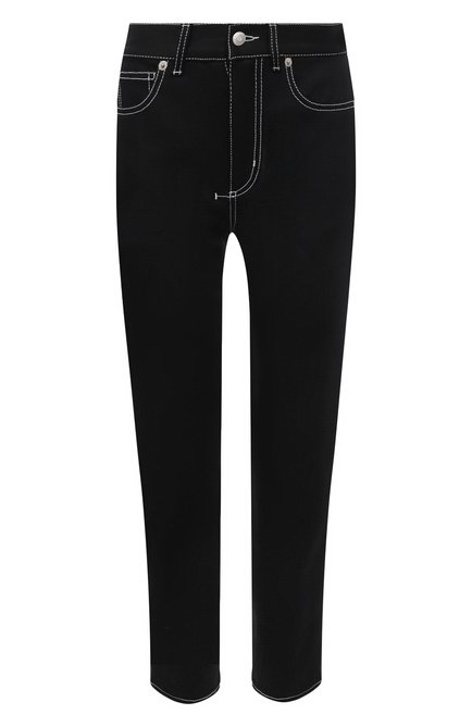 Женские джинсы ALEXANDER MCQUEEN черного цвета по цене 72200 руб., арт. 658059/QMAAR | Фото 1